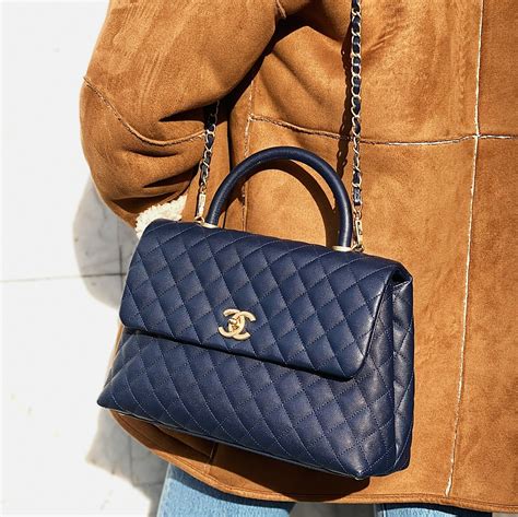 chanel handbag with top handle|chanel nieuwe collectie.